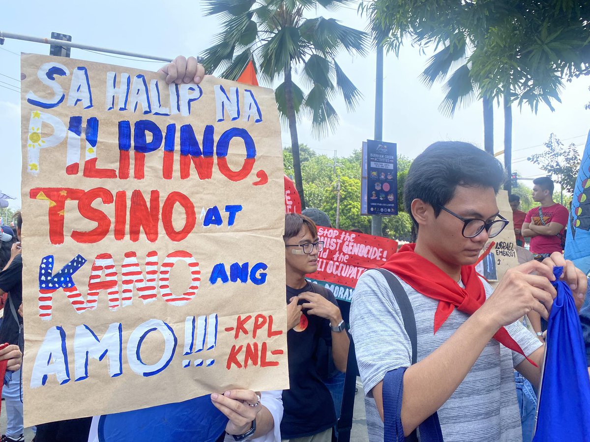 Us Layas Rally ATIN ANG PINAS! US-CHINA LAYAS! 🇵🇭 Matagumpay na nakiisa ang Kabataan ...