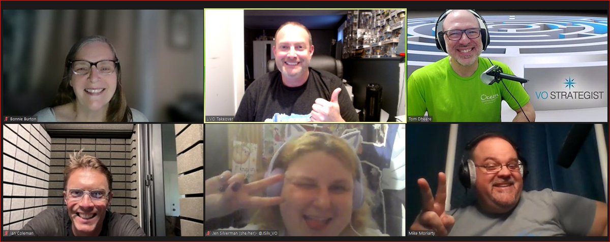 We had a great time with Tom Dheere listening about how to think like a voiceover business. Thank you to everyone that came!