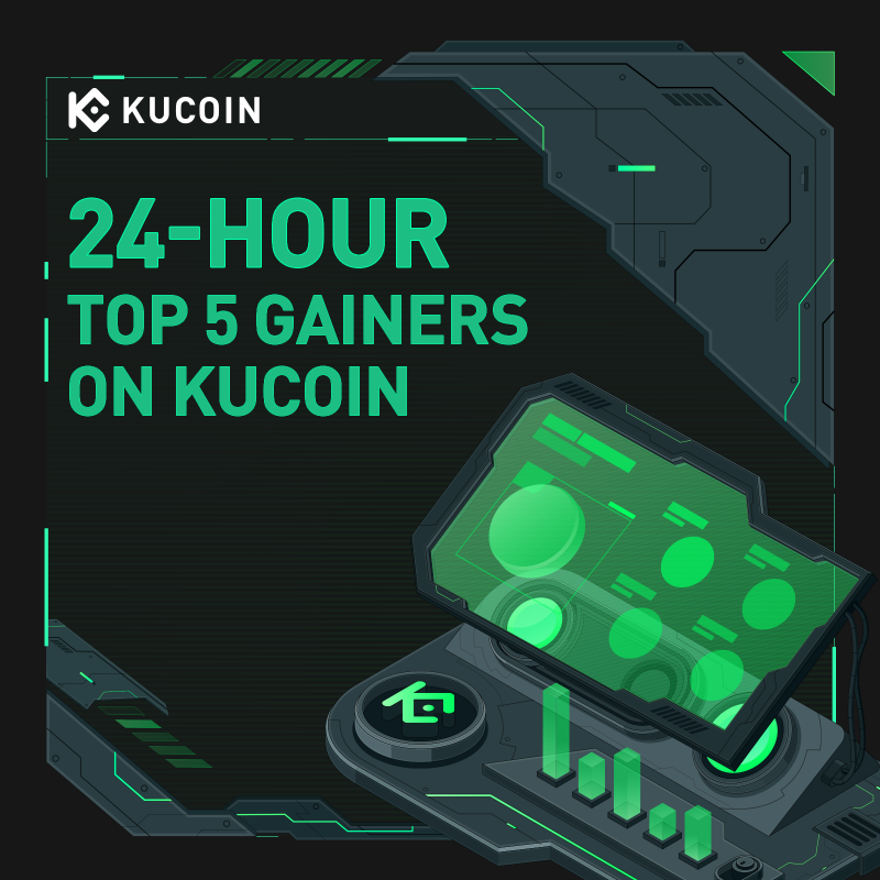 kucoincom's tweet photo. 🚀 24H Top 5 Gainers on #KuCoin (Jun 13, 2024) 🔥

1️⃣📈 $BULL (@Bullieverse) - $0.00683 (54%)
2️⃣📈 $GARI (@TheGariNetwork) - $0.02747 (+41%)
3️⃣📈 $IO (@ionet) - $5.7482 (+44%)
4️⃣📈 $LPT (@Livepeer) - $24.744 (+28%)
5️⃣📈 $PIX (@PixieApp) - $0.00024 (+27%)