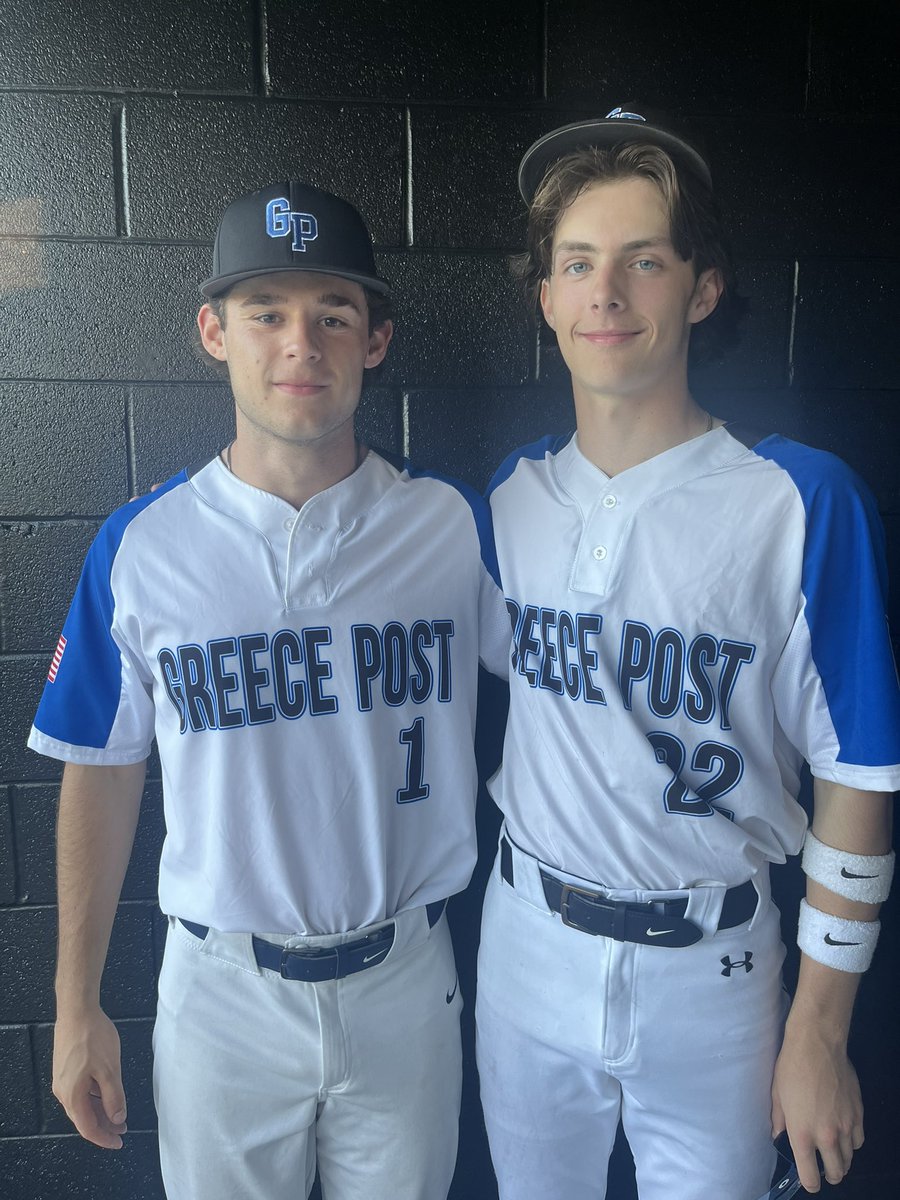 Monroe County (NY) American Legion Baseball (@mclegionbsbl) on Twitter photo Congrats to PAWS Co- Players of the Game <a href="/VictorBaseball_/">Victor Baseball</a> <a href="/ElkovitchWeston/">Weston Elkovitch</a> & <a href="/AthenaBaseball/">Athena Baseball</a> Derrick Allen for both registering 3 hits & 4 RBIs. Allen also had 3 runs scored & Elkovich had 1 run scored.
<a href="/pawsofrochester/">PAWS Youth and Advocacy Center, Inc.</a>
<a href="/NYALBaseball/">NY American Legion Baseball</a>
<a href="/PickinSplinters/">Paul Gotham</a>
<a href="/gametime585/">thejmacshow</a> Congrats to PAWS Co- Players of the Game <a href="/VictorBaseball_/">Victor Baseball</a> <a href="/ElkovitchWeston/">Weston Elkovitch</a> & <a href="/AthenaBaseball/">Athena Baseball</a> Derrick Allen for both registering 3 hits & 4 RBIs. Allen also had 3 runs scored & Elkovich had 1 run scored.
<a href="/pawsofrochester/">PAWS Youth and Advocacy Center, Inc.</a>
<a href="/NYALBaseball/">NY American Legion Baseball</a>
<a href="/PickinSplinters/">Paul Gotham</a>
<a href="/gametime585/">thejmacshow</a>