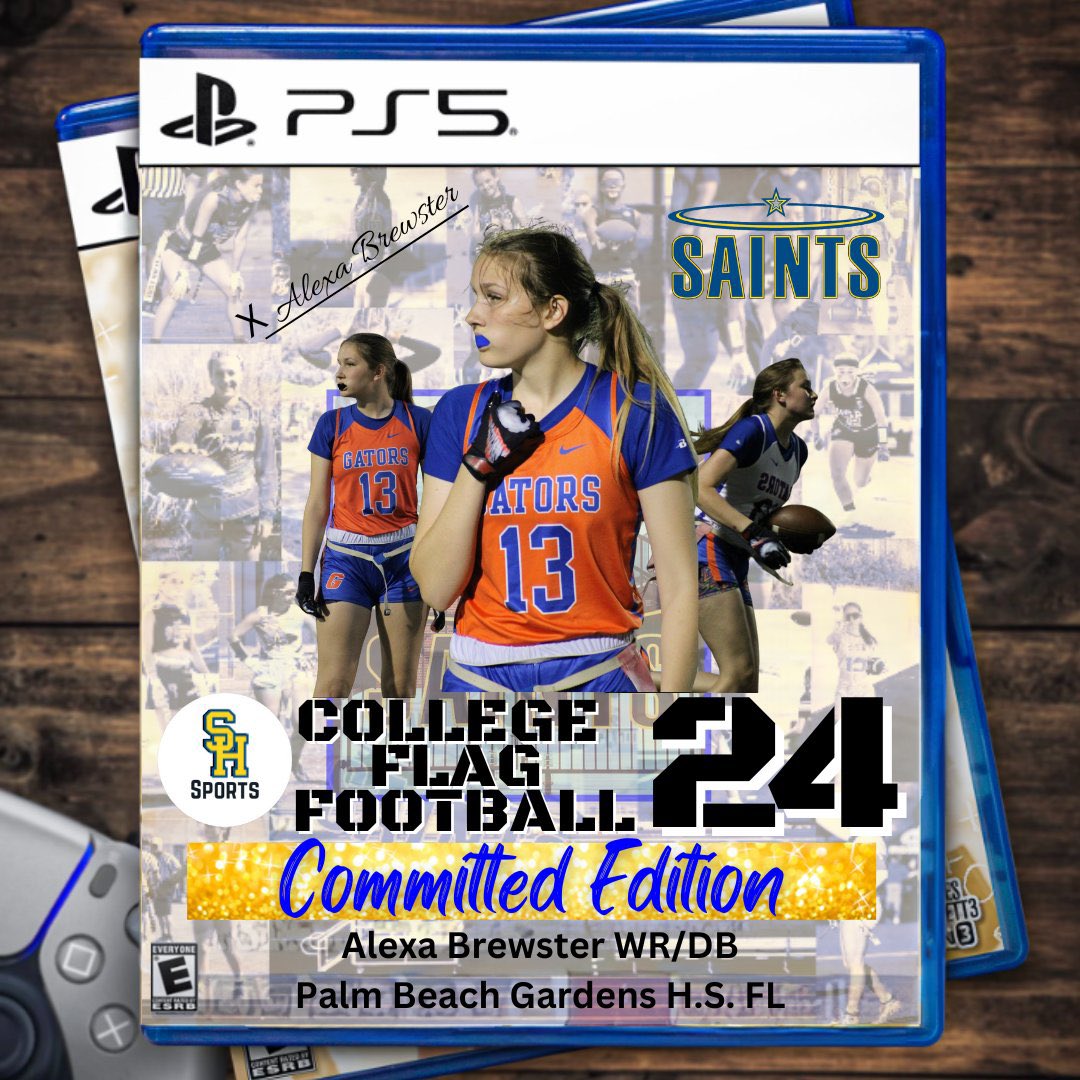 Alexa (@alexa_brewster1) on Twitter photo Beyond proud to announce that I've committed to continue my academic and flag football career at Siena Heights University majoring in Sports Management. GO SAINTS 💙💛💫 <a href="/Jesse3254/">Coach Jesse Siordia</a> <a href="/SHUWomensFlagFB/">Siena Heights University Womens Flag Football</a> <a href="/PBGWFlagFB/">Palm Beach Gardens Woman’s Flag Football</a> <a href="/CoachTCamp/">Coach Tim Campbell</a> Beyond proud to announce that I've committed to continue my academic and flag football career at Siena Heights University majoring in Sports Management. GO SAINTS 💙💛💫 <a href="/Jesse3254/">Coach Jesse Siordia</a> <a href="/SHUWomensFlagFB/">Siena Heights University Womens Flag Football</a> <a href="/PBGWFlagFB/">Palm Beach Gardens Woman’s Flag Football</a> <a href="/CoachTCamp/">Coach Tim Campbell</a>