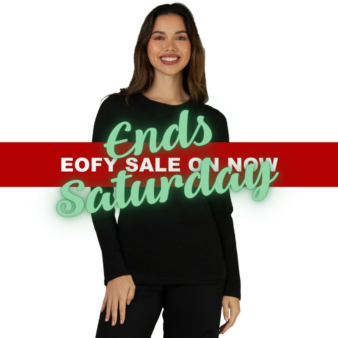Last Chance! Our EOFY Sale is wrapping up this Saturday, and it's flown by faster than you can say "sustainable fashion!"  Winter-Weight Long Sleeve Colors – Now Discontinued. What’s left is all that’s left—so grab them while you can.
Happy Shopping! buff.ly/2pJuHgK