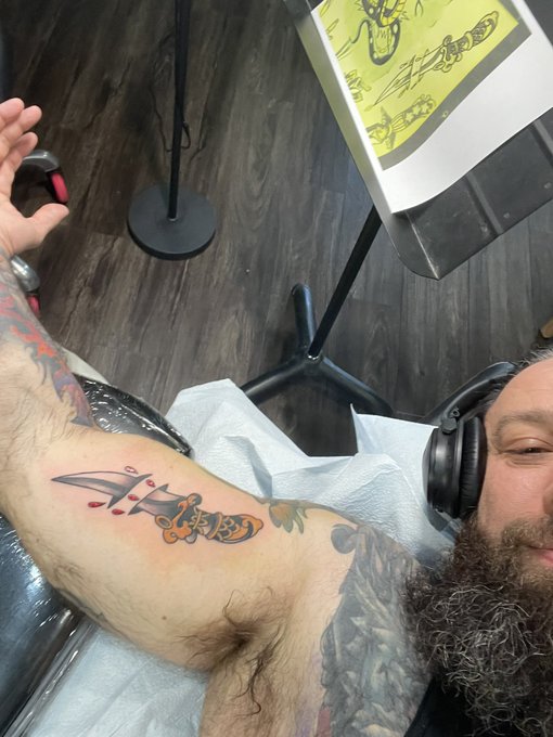 Got my dad&rsquo;s tattoos done on me today as my tribute to him. https://t.co/P9iuY8JS9o<a href="/tag/stripchat"class="tags"><span>#stripchat</span></a><a href="/tag/stripchatlive"class="tags"><span>#stripchatlive</span></a>