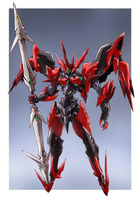 頭空っぽラクガキ762「宇宙の騎士テッカマンブレード」から「テッカマンエビル」本編ではD.ボゥイの弟だったけど妹だったらどうだろう?と変な妄想が湧いて描いた。今風だったらヤンデレ? 