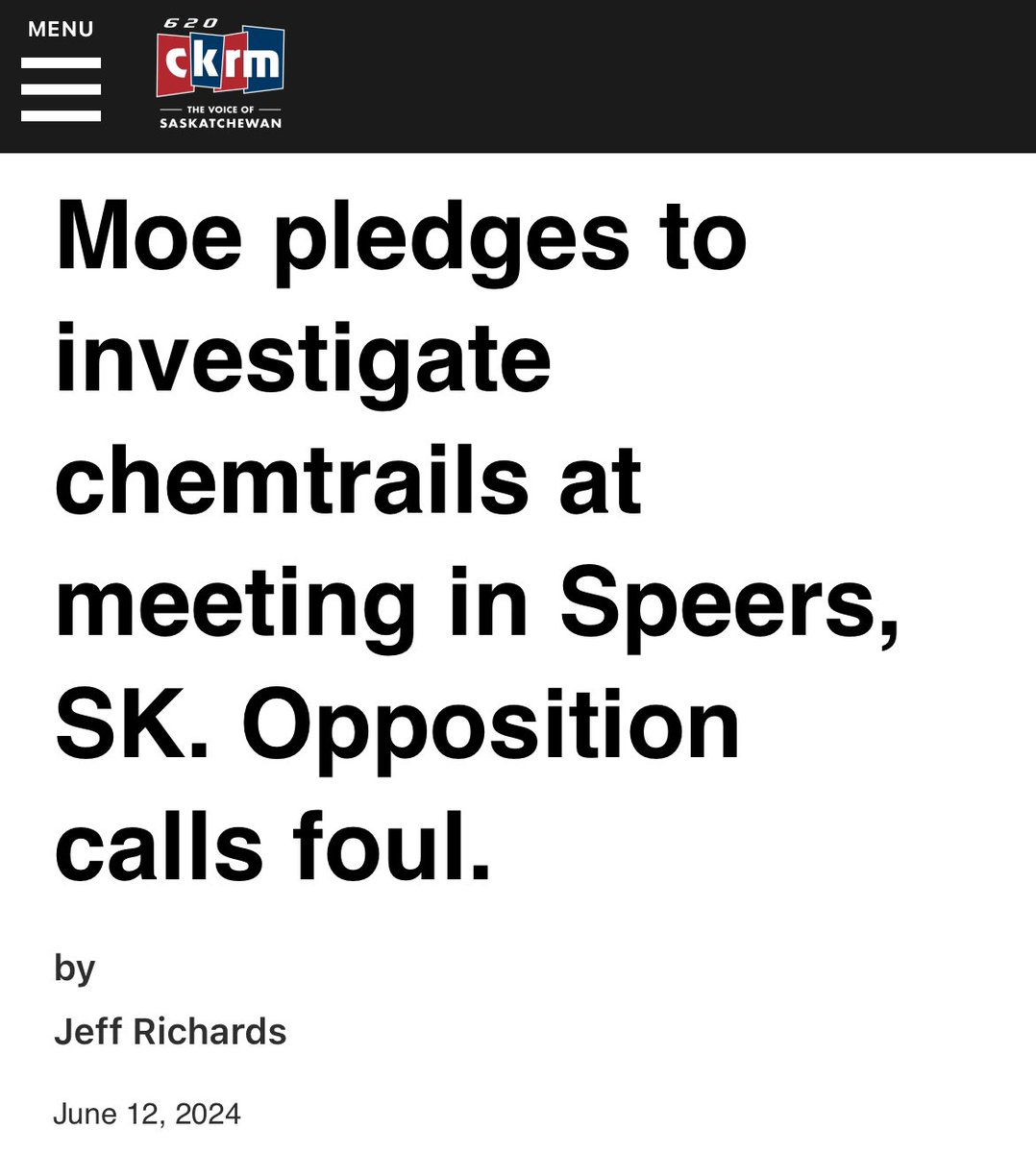 ReginaPosterBoy's tweet image. Investigate shady GTH land deals: ❌
Investigate abuse in publicly funded private Christian schools:  ❌ 
Investigate SKParty MLA motels: ❌
Investigate SKParty MLA smuggling a gun into legislature:  ❌
Investigate “Chemtrails”: ✅ ✅ ✅