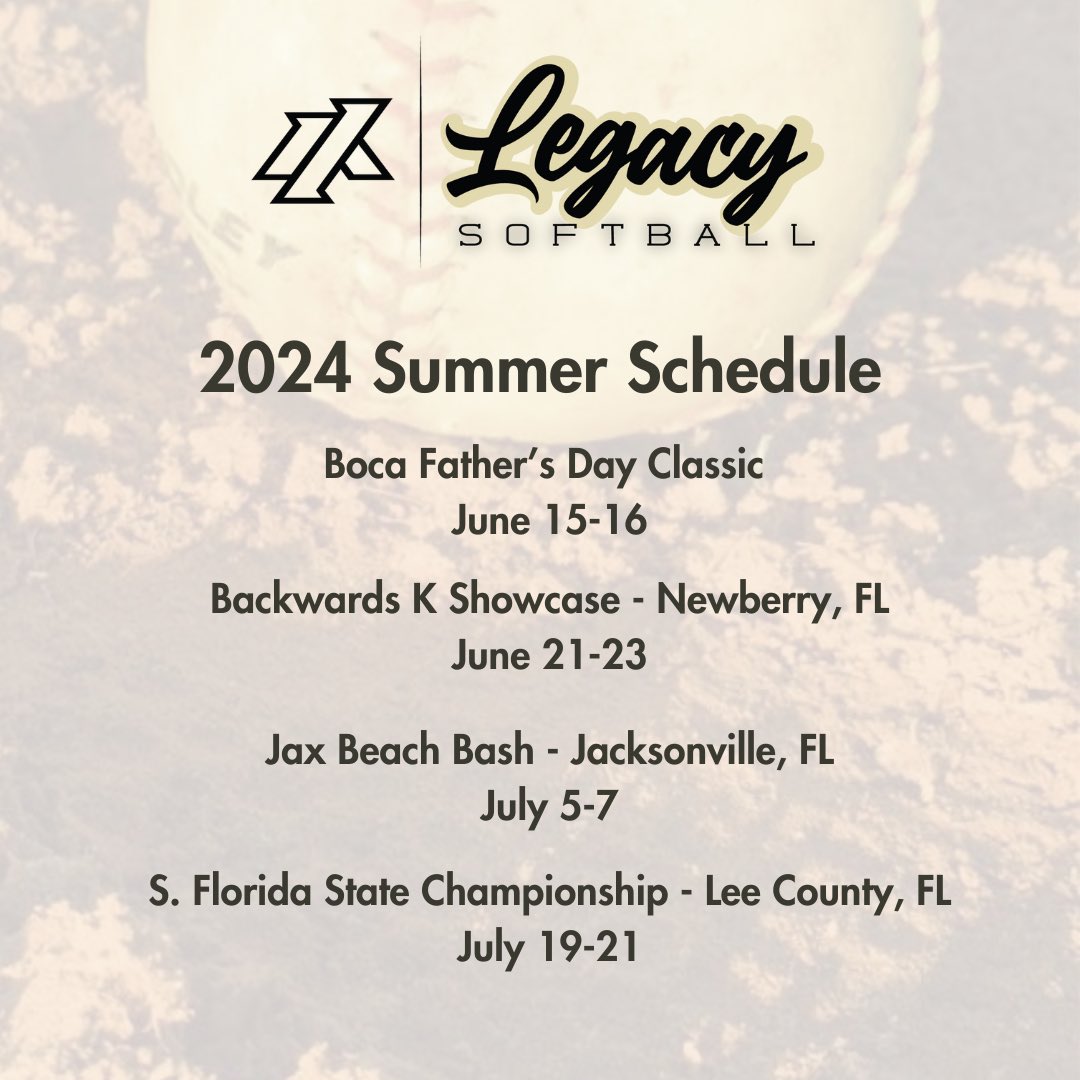 Legacy Fastpitch Softball tweet media
