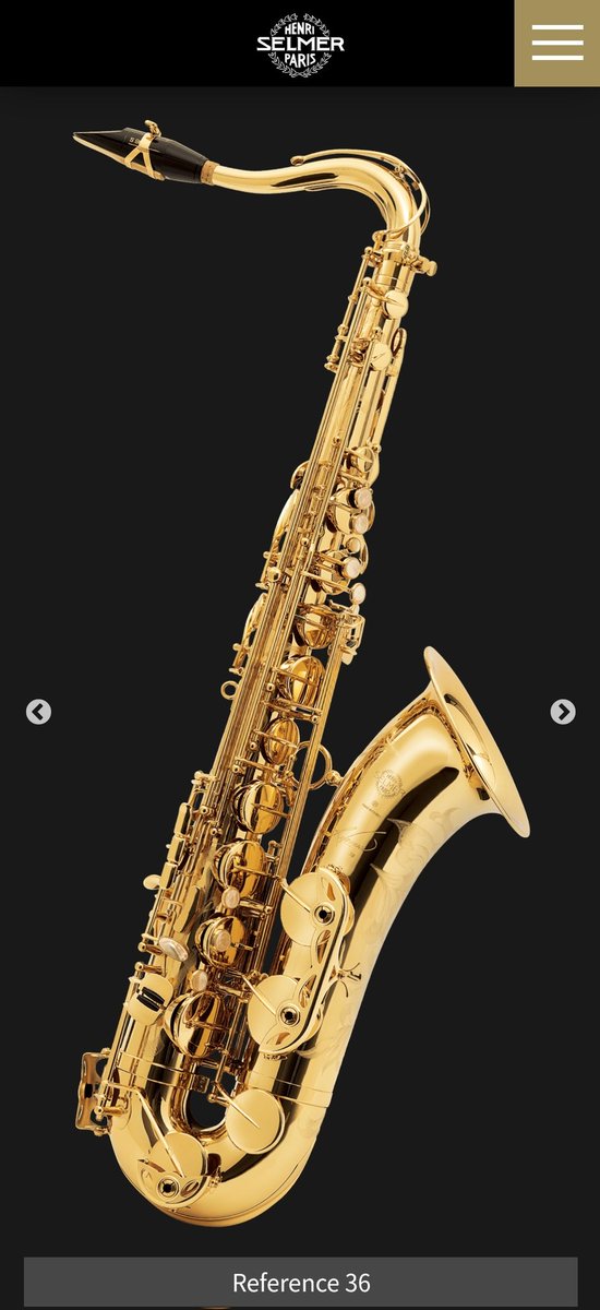 B♭テナーサクソフォン リファレンス｜Henri Selmer Paris