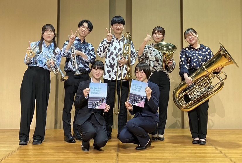 BBQ_ensemble's tweet photo. 『Brillante Brass Quintet 1st concert』
無事終演いたしました🍖

ご来場いただいた皆さま、誠にありがとうございました！！

"2nd concert"開催を目標にこれからも邁進してまいります。
今後ともBrillante Brass Quintetをよろしくお願いいたします🙇‍♀️ https://t.co/AQnSdtPwx4