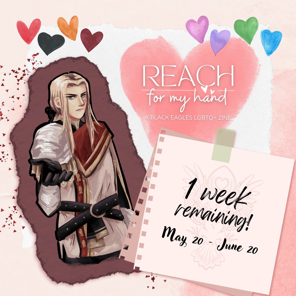 Reach For My Hand: A Black Eagles LGBTQ+ Zine tweet media