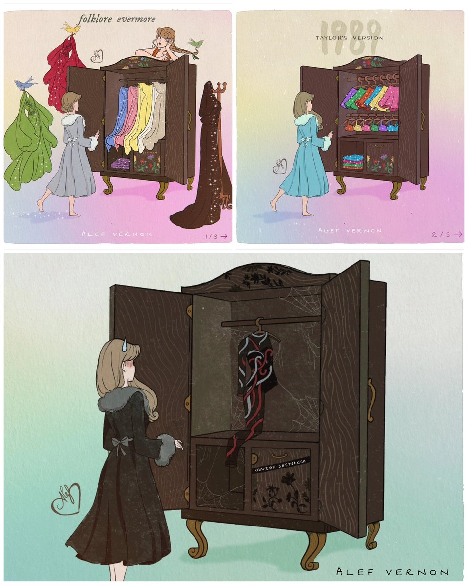 alefvernon's tweet photo. The Eras Wardrobes 🩶🤎🩵🖤

Do you think Rep will have a new outfit tomorrow? 😭 https://t.co/VTzuVNUKaP