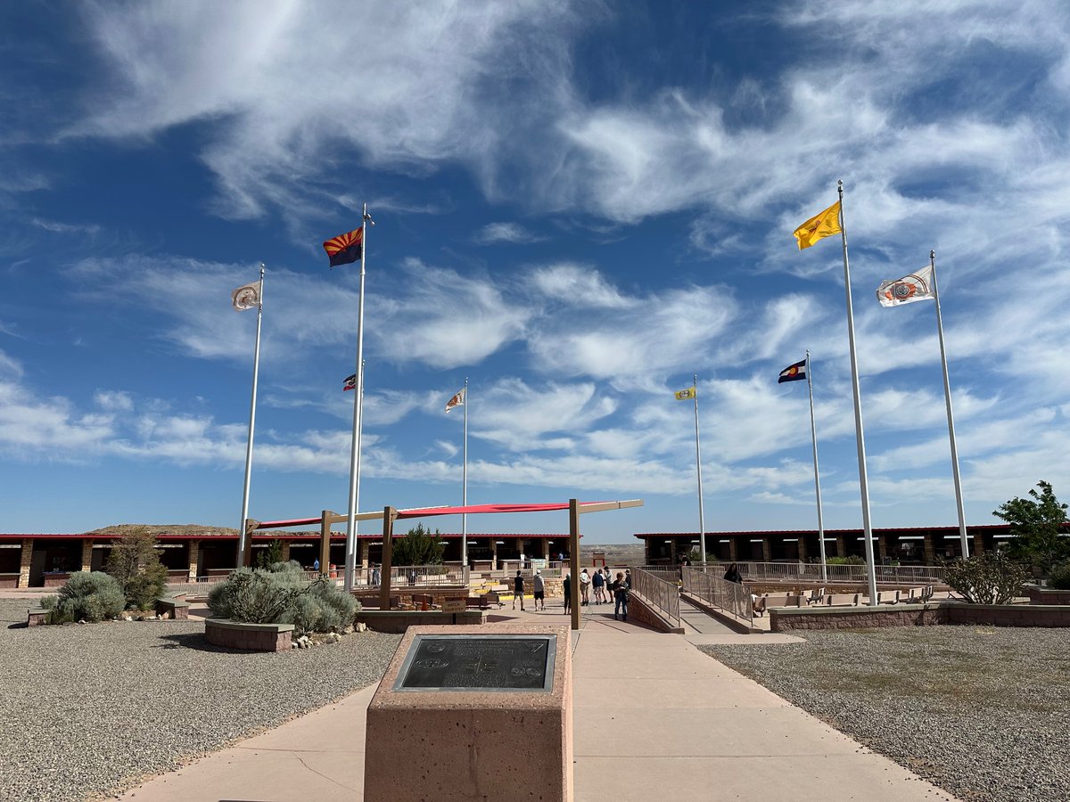 PresidentsVisit's tweet image. Pics from Four Corners! ➕🌵☀️🏜️🏖🗺🚙🎡 #SummerofJoe2024 #FourCorners