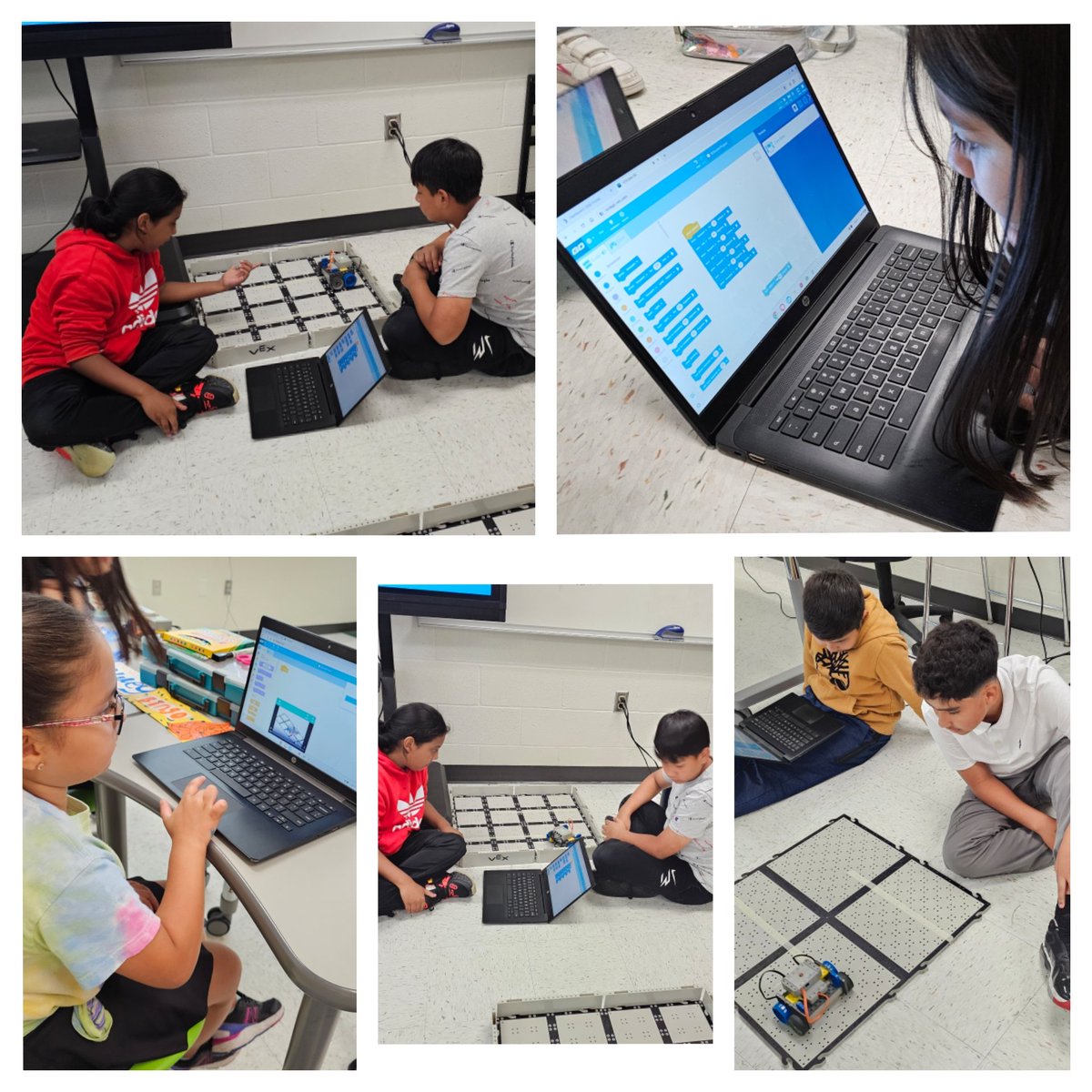 Mrs_Cortez12's tweet image. Prep for the Robot Olympics was ON! 🤖💻 During Day 2 of Robotics Camp @STAGinPG my roboticists built the #VEXGo code bot, mastered programming basics, navigated obstacle courses, chose countries to represent at the Olympics, and designed epic floats for the opening ceremony.…