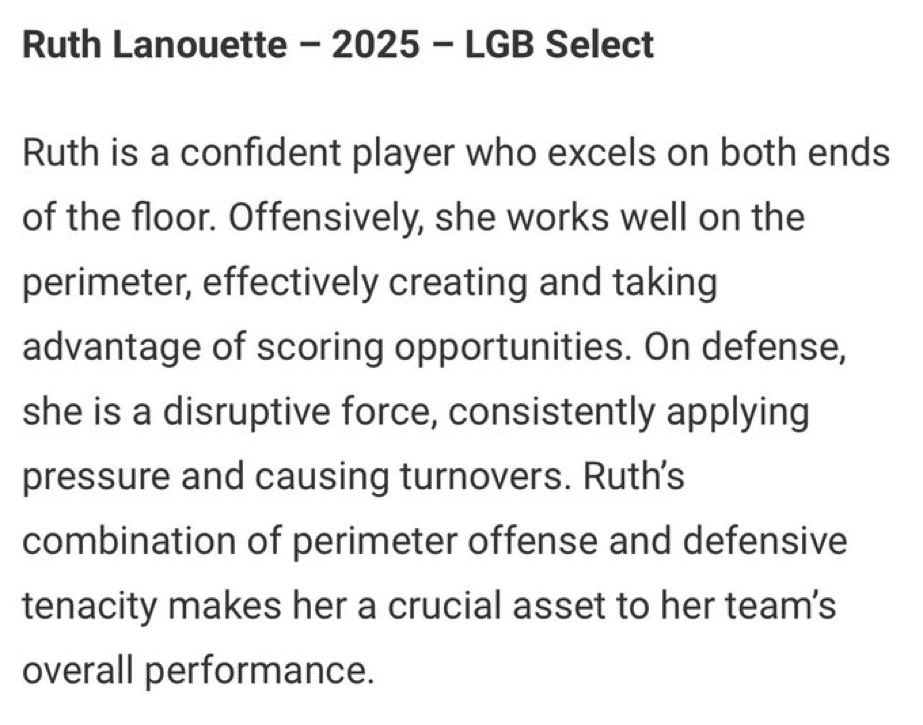 Ruth Lanouette (@ruth_lanouette) on Twitter photo Thank you so much for the write up! <a href="/JrAllStarBB/">Jr. All-Star Girls Basketball</a> <a href="/LBGbasketball/">Lexie Gerson Basketball</a> @stogagirlsbball Thank you so much for the write up! <a href="/JrAllStarBB/">Jr. All-Star Girls Basketball</a> <a href="/LBGbasketball/">Lexie Gerson Basketball</a> @stogagirlsbball