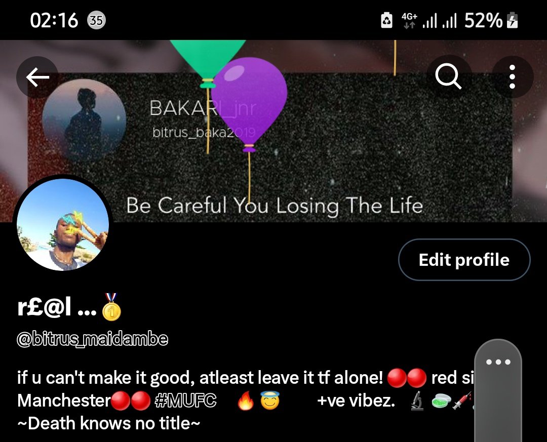 bitrus_maidambe's tweet photo. GOD'S hand is all over this life.
#grateful 🙇‍♂️ https://t.co/i8E5NiUZkh