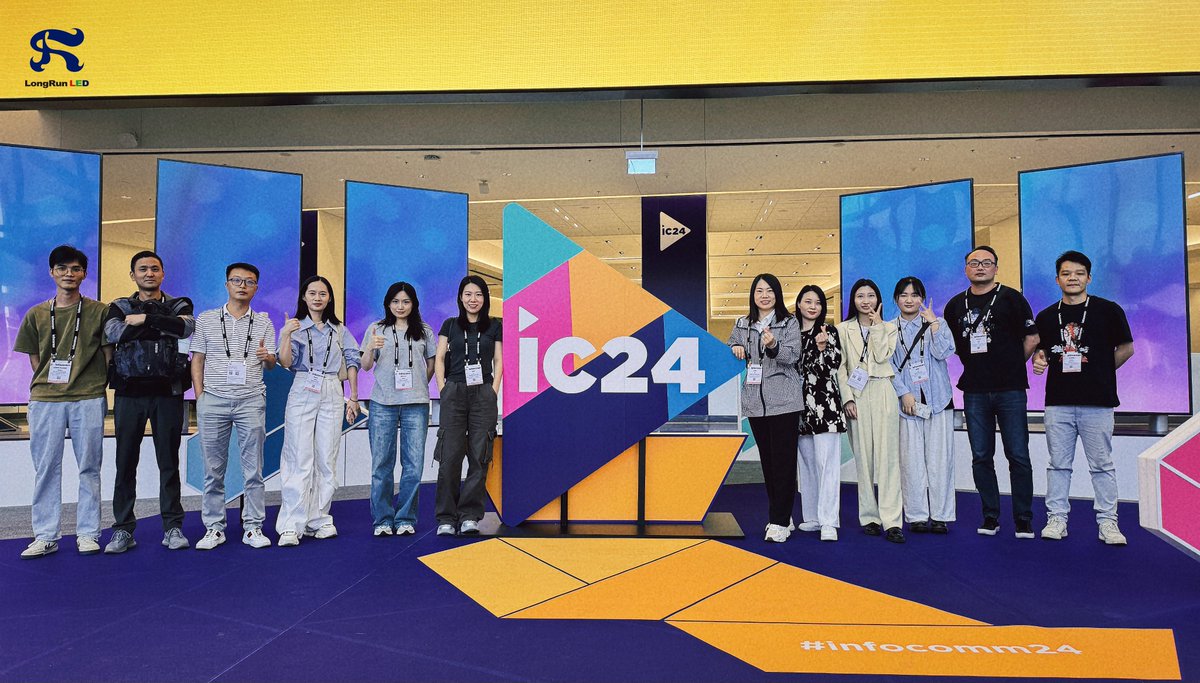LongRun_LED_'s tweet photo. The 1st day at InfoComm 2024 was a blast! 🚀 
Visit LongRunLED at Booth W659 tomorrow to see the latest in LED technology and interactive displays. 
Don't miss out! 🌟 

#InfoComm2024 #LongRunLED #TechInnovation #LEDdisplays https://t.co/mNyNdrTuEq