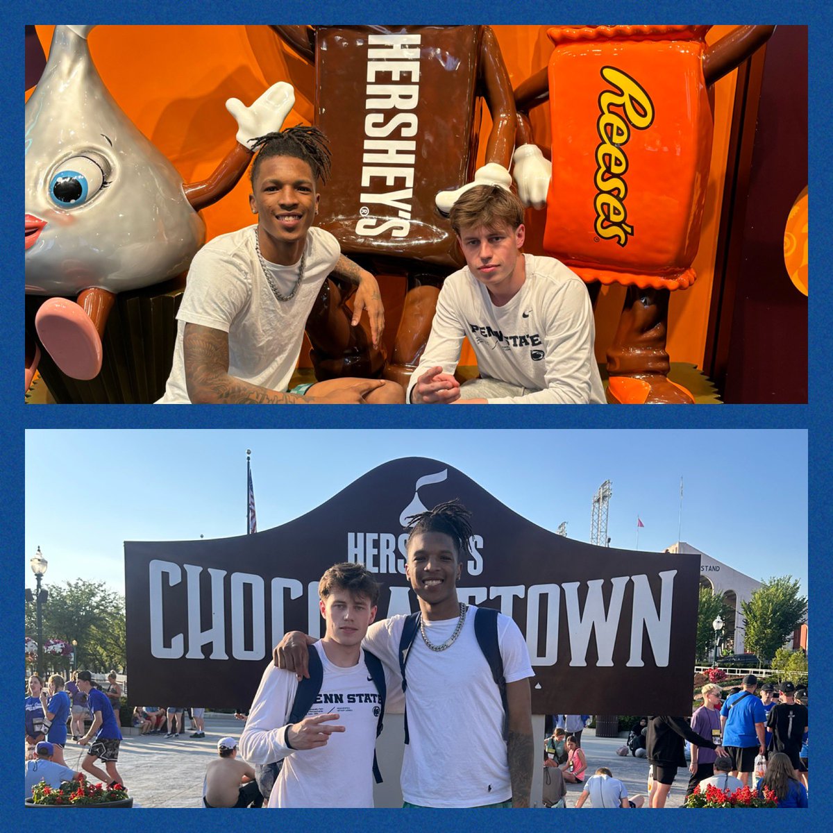 Mike Rhoades (@coachrhoades) on Twitter photo St. Louis&South Jersey stormin <a href="/Hersheypark/">Hersheypark</a> like true Penn Staters! #WeAre Basketball is a family! St. Louis&South Jersey stormin <a href="/Hersheypark/">Hersheypark</a> like true Penn Staters! #WeAre Basketball is a family!