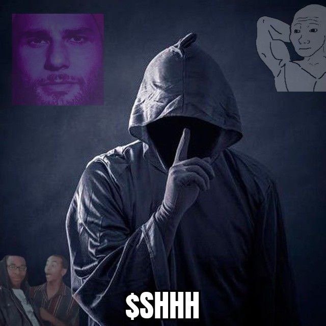 ShhhCult's tweet photo. @Pauly0x $SHHH 🤫 leave em in silence https://t.co/bnljtZ6Vb5
