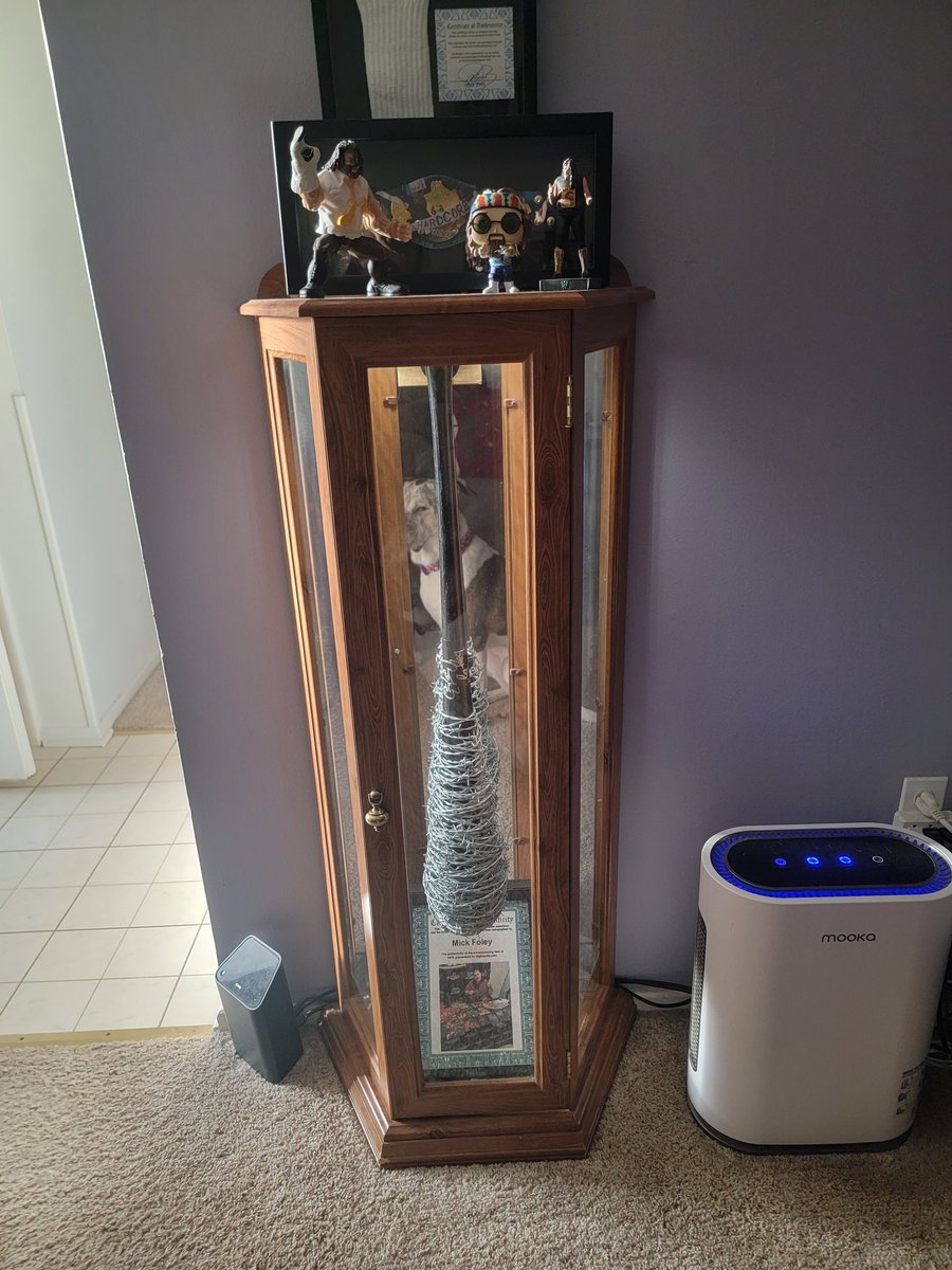 Probably this signed Foley bat.