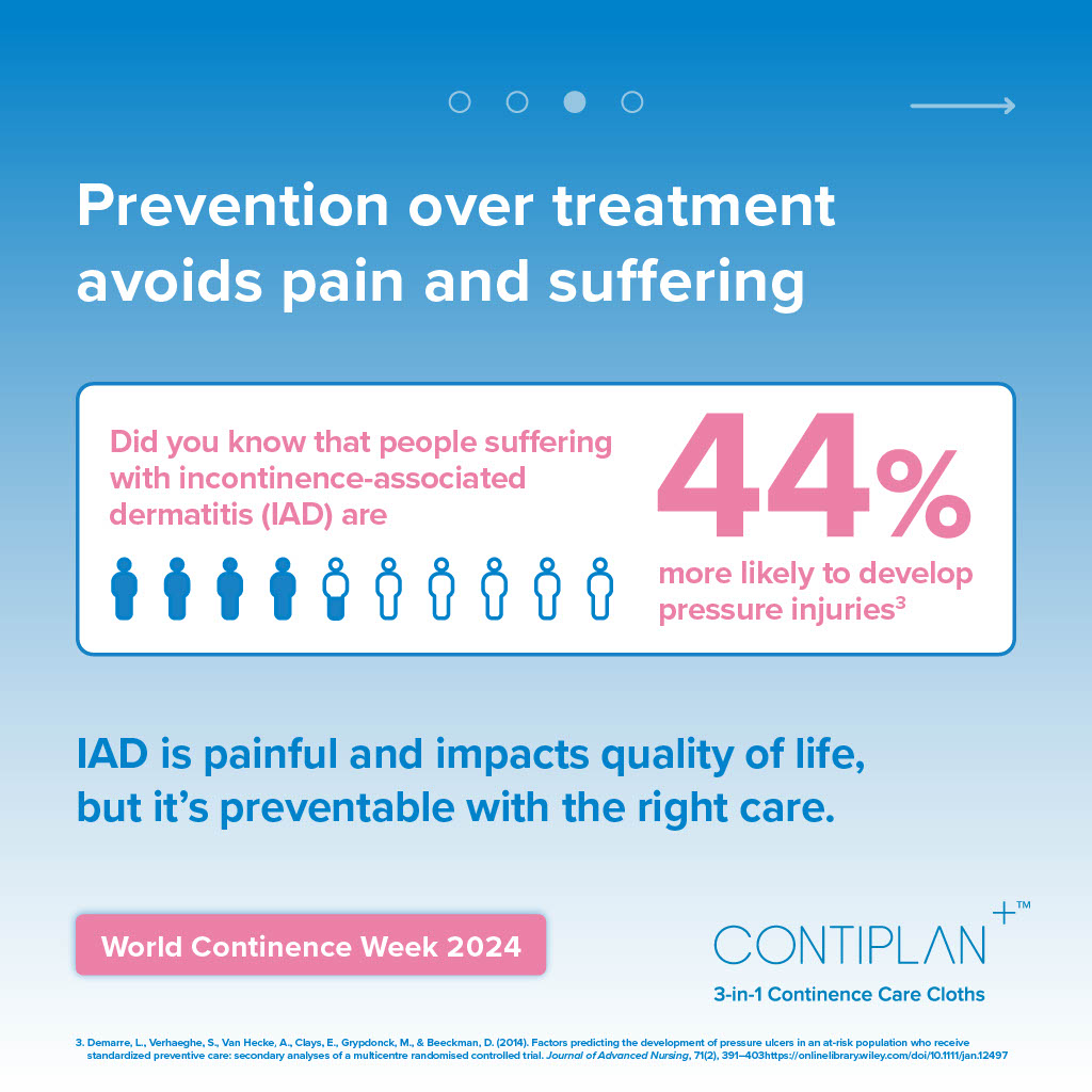 ClinellAU's tweet photo. Dive into our "Cost-Effective Care: Prevention over Treatment for IAD" campaign this World Continence Week! Access FREE Incontinence-Associated Dermatitis resources – educational posters, guides & a webinar. https://t.co/8XTaQAI3qa #Incontinence #IAD #MASD #Contiplan https://t.co/CUIpeqs1jX