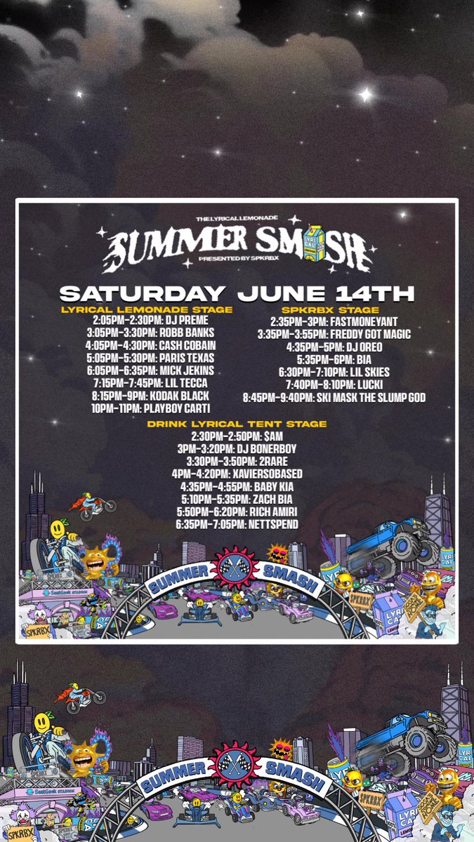 SUMMER SMASH (Info, Speculation) tweet media