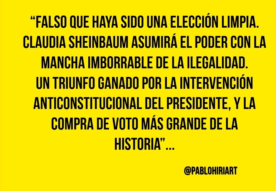 CitlaCarvajaI's tweet photo. Oigan y si organizamos una seguidera Anti Sheinbaum?

Vámos a seguirnos entre todos los que seguimos en la lucha por Un México libre del populismo de Morena🇲🇽
Somos Anti Morena👊

Quien comienza?
🚨🚨🚨🚨🚨🚨🚨🚨🚨🚨
REGRESEN EL FOLLOW A TODOS NO SEAN CULEYS https://t.co/Jfa3xDazAb