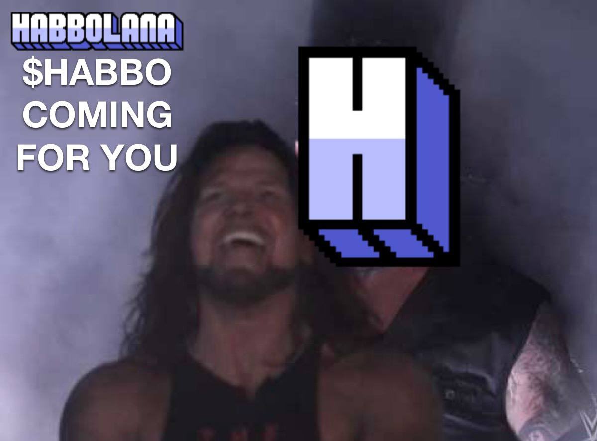 <a href="/henokcrypto/">Henok</a> $Habbo is definitely community 2. 

Have you joined us yet? @HabbolanaSOL 

5mQgm6tLdnFxVGEGFE87h7BVBmVNpoWDazmEzAkUpump

Build, create, meet people &amp; have fun.

habbolana.com