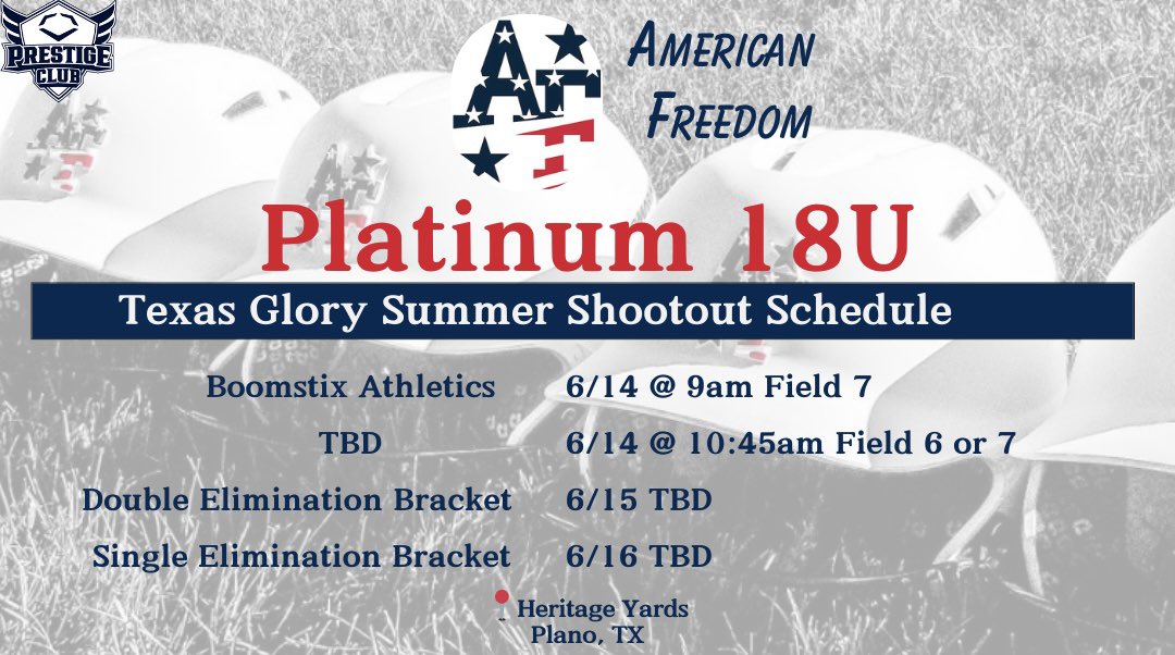 Next up, Texas Glory Shootout‼️