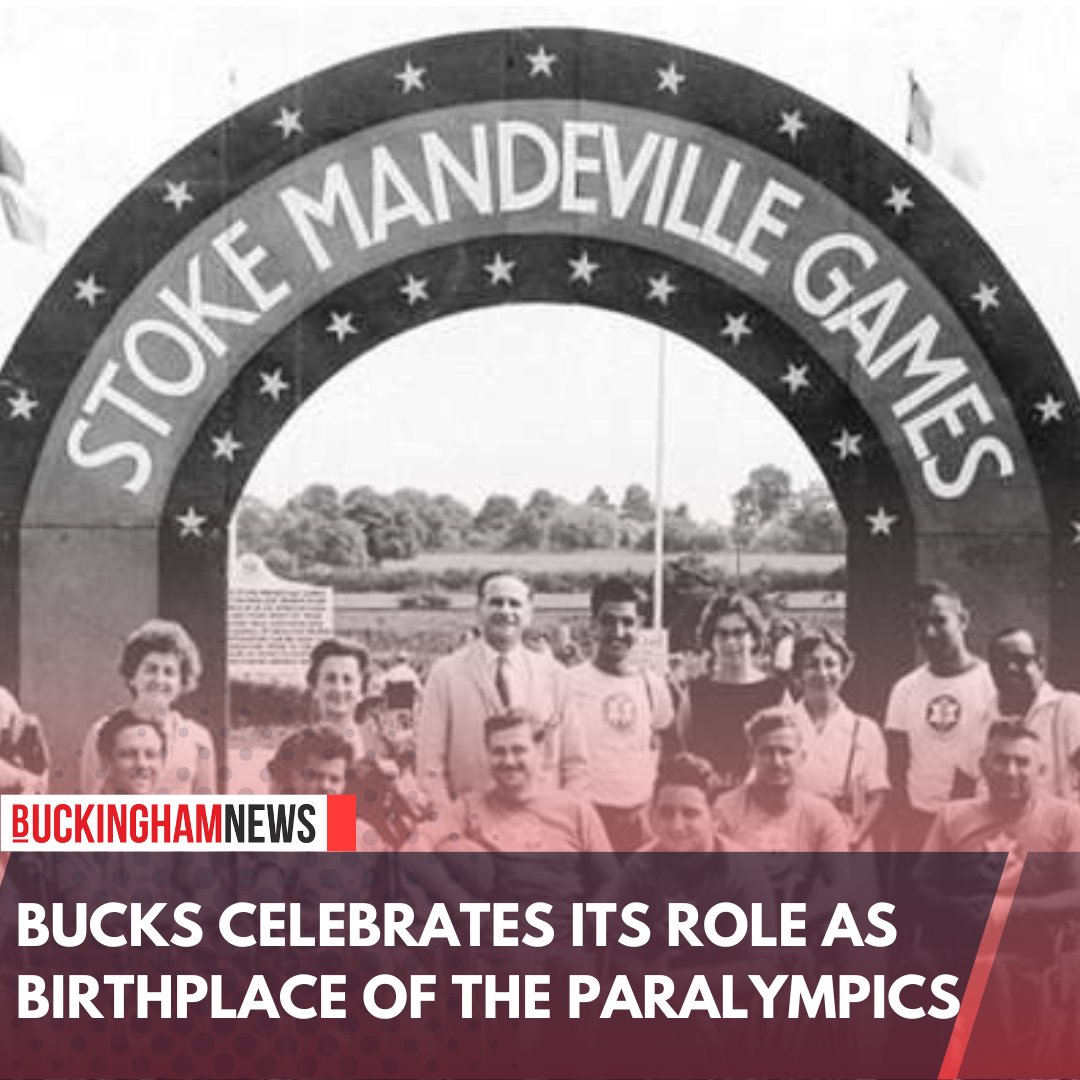 BU_Media's tweet photo. As the Paralympic events get ready for this summer, Bucks is commemorating its status as the events’ internationally accepted birthplace.
Dr. Ludwig Guttman established the “Stoke Mandeville...- Read more: https://t.co/h1FLeNYsXZ #paralympics #stokemandeville #Bucks https://t.co/cuevpSuewD