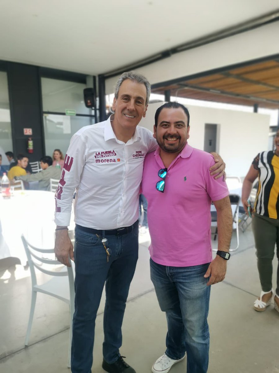 Este equipo ha demostrado un corazón indomable, una fuerza inquebrantable y una esperanza incansable para empezar a transformar a Puebla en una Ciudad que merecemos. Felicidades amigo <a href="/pepechedrauimx/">Pepe Chedraui 🇲🇽</a>! 
<a href="/ClementeGomezM/">Clemente Gómez Medina</a> <a href="/_laloeg/">Lalo Escobedo G</a> <a href="/BfMayte/">🌜༻๓คץՇє ๒Ŧ༺🌞</a> <a href="/ErikaGazal/">Erika Gazal</a> <a href="/PACO_JIMENEZ/">PACO JIMÉNEZ</a> <a href="/Luisart32835167/">Luis arturo Gutierrez ortega</a>