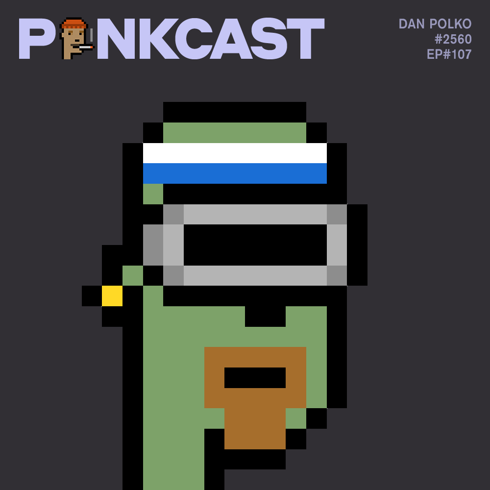 punkcastxyz's tweet photo. 1/5 π¨π¨PUNK OF THE WEEKπ¨π¨
GM to VR Zombie Ponks! π€
Episode 107: #Punk2560 @DanPolko , Curious World Nomad, Punk Maxi, & Art Collector
OUT NOW! Go! Go! Go!
π
#PunkCast #4atty #VR #Earring #Headband #FrontBeard #Zombie https://t.co/dV8q1iofMn