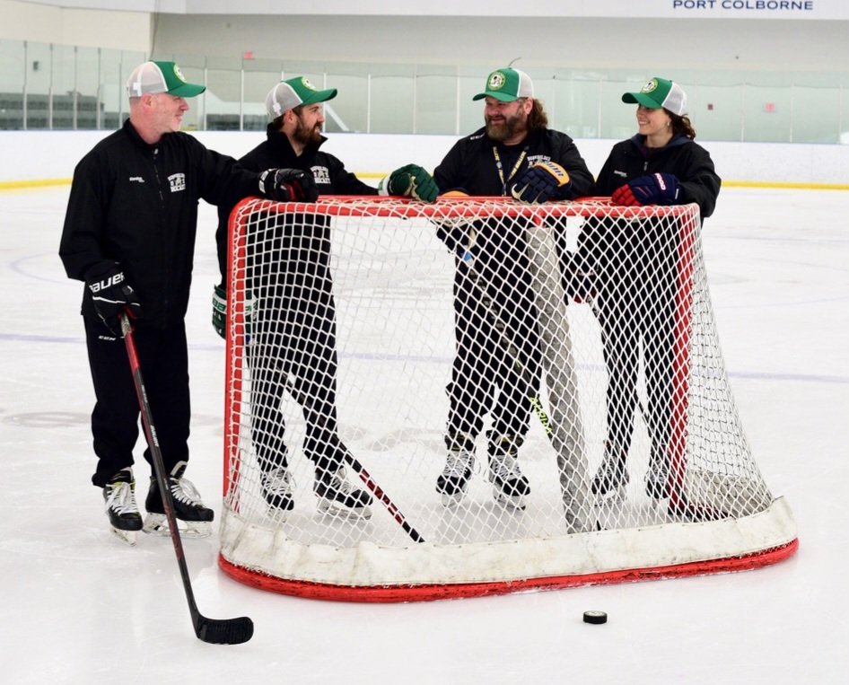 Surround yourself with great people 💚💛
#burkholderhockey
#extraeffort
#beyourbest