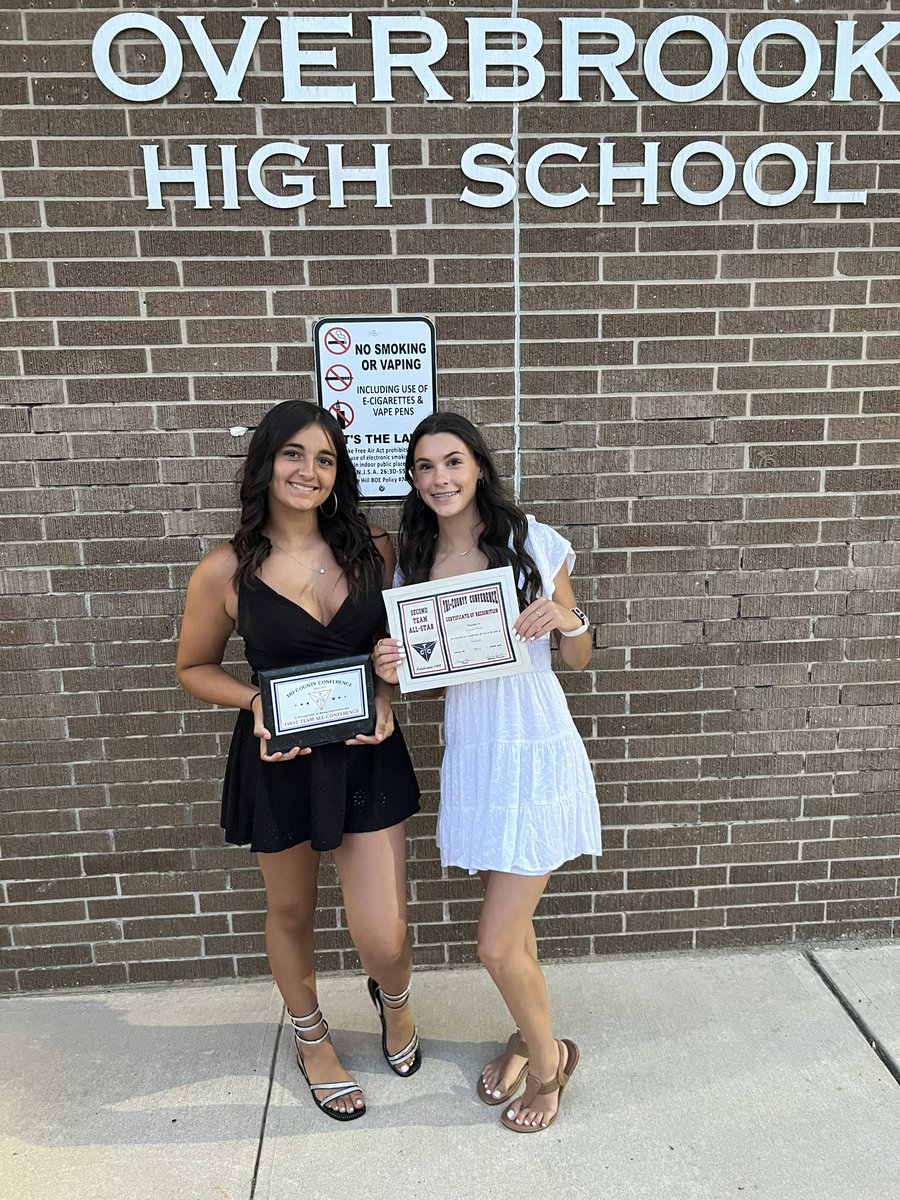 OHSRamsSB's tweet photo. Congratulations to all the athletes at our sports banquet tonights. Shout out to our 7 Tri county conference members
1st team all conference Alaina Dufresne, Gianna Simon &amp; Natalia Silva.
2nd team all conference Alese Smith, Danica Maggi, Ava Landolt, &amp; Gianna Moser. https://t.co/zNyGBDOiek