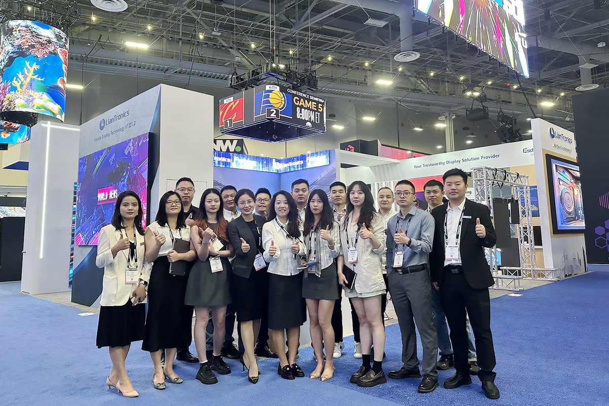szliantronics's tweet photo. InfoComm USA 2024 kicks off!🎉🎉🎉

Welcome to our booth W1032 and have a nice talk with our professional teams to explore the latest display technologies and solutions.

Don't miss out!

#InfoCommUSA2024 #InfoComm2024 #LianTronics #Esdlumen #videowall #leddisplay https://t.co/as66OBLoT0