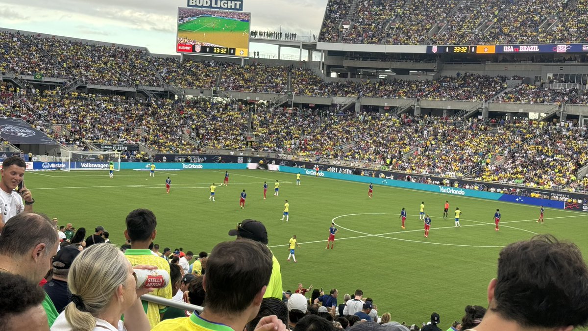 jspen56's tweet photo. Bucket list item checked off ✅

USA vs Brazil in Orlando https://t.co/LKiLmXIDly