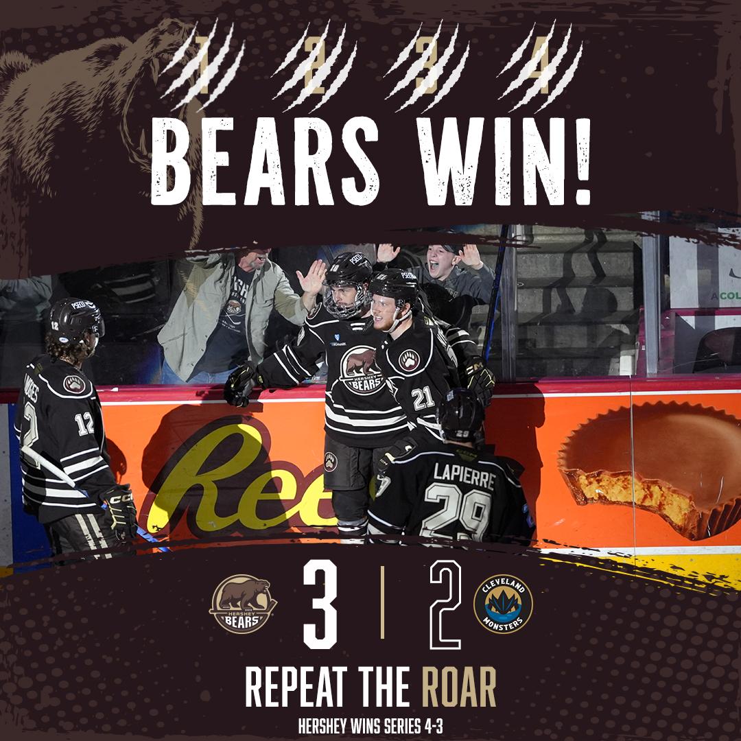 TheHersheyBears's tweet image. ALL. IN. #RepeatTheRoar