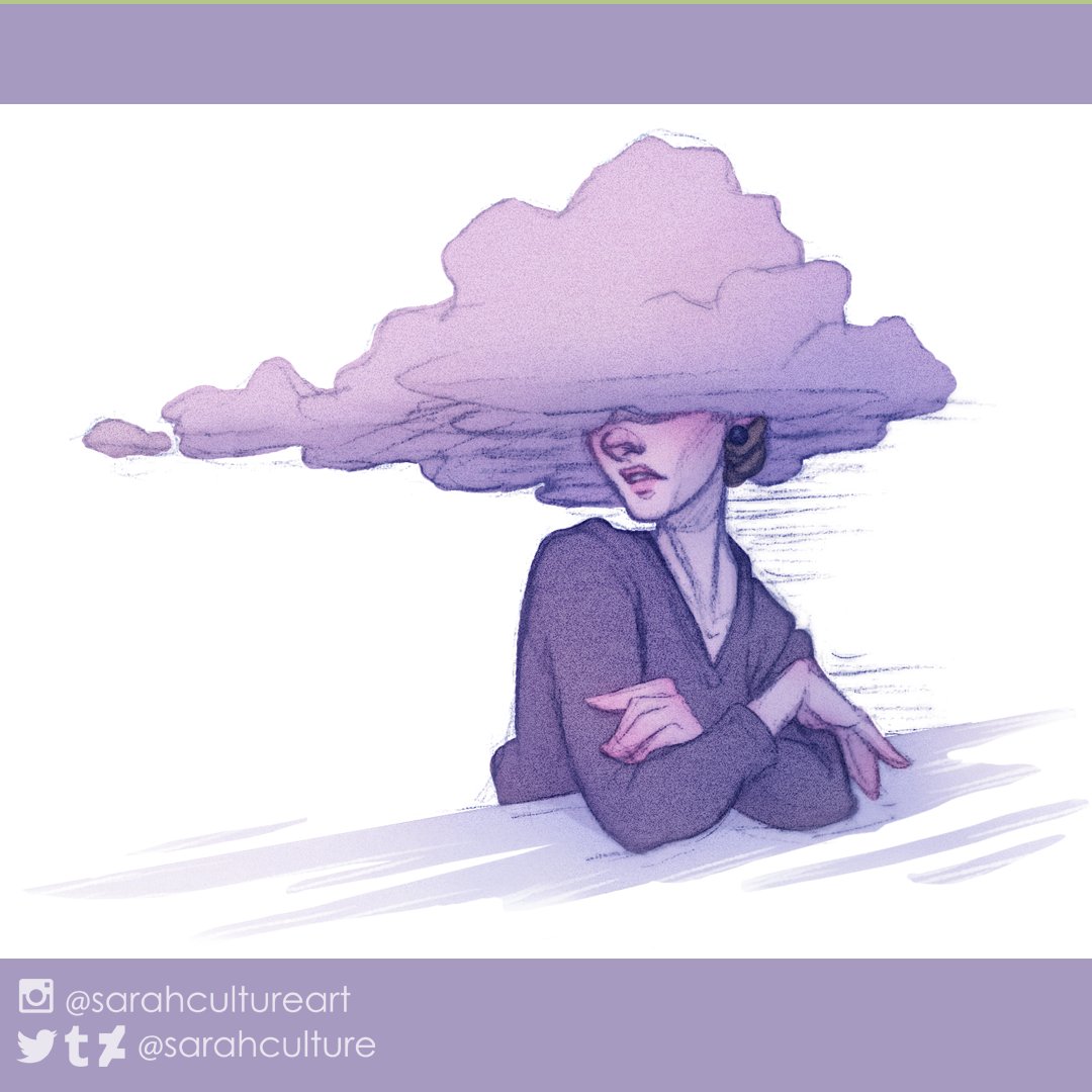 SarahCulture's tweet photo. "Lost in Thought" ☁️ https://t.co/9Ao6T4whNc