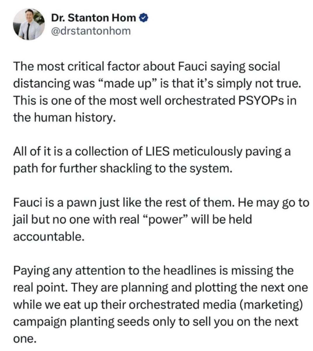 Stellaaa's tweet image. None of this was organic or an accident.

Ask yourself who stood to profit the most from Covid, the lockdowns, social isolation and vote by mail schemes. 

WHO PROFITED THE MOST.

#covid #socialdistancing #fauci #pandemic #masks