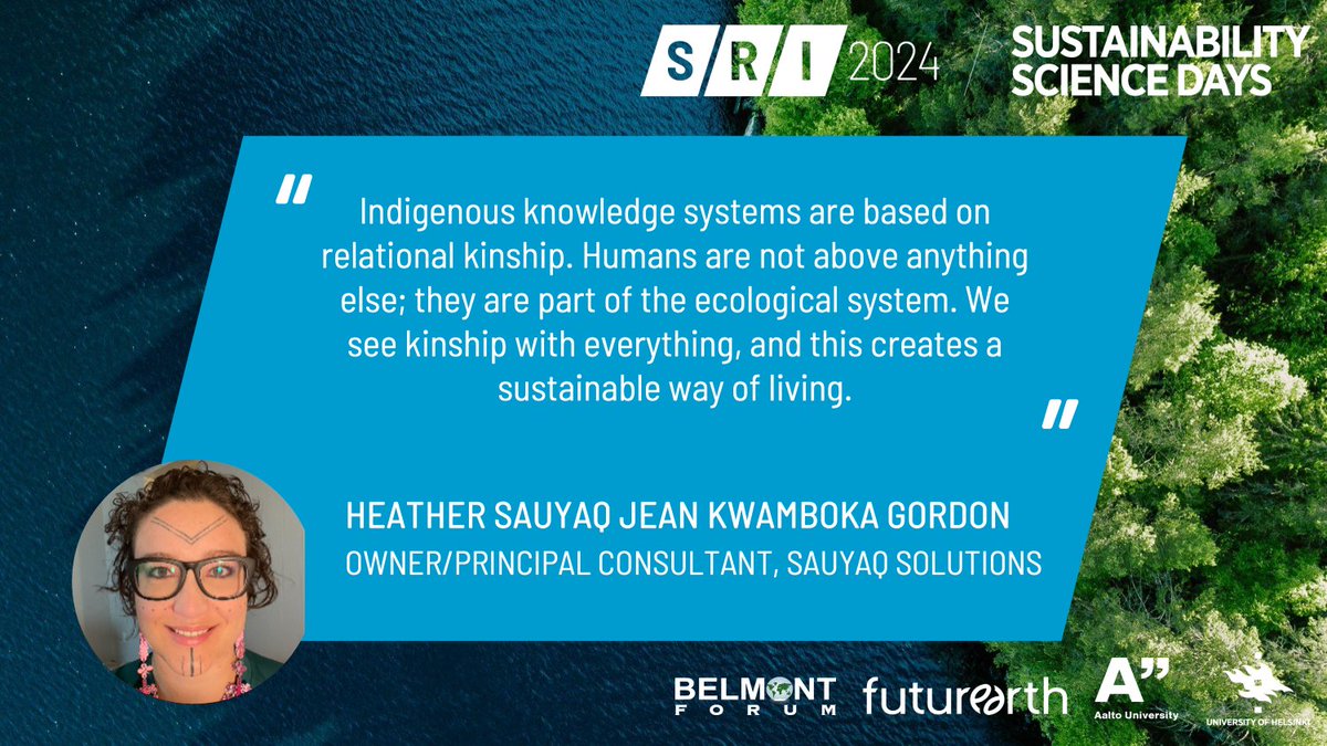 Sustainability Research & Innovation Congress (@sricongress) on Twitter photo Plenary 3 speakers from the Global Indigenous Youth Summit on Climate Change (GIYSCC) at #SRISSD2024 shared thought-provoking, moving dialogues this morning, raising awareness of the vital role of Indigenous youth in sustainability dialogues.
<a href="/SSD_Conf/">Sustainability Science Days Conference</a> Plenary 3 speakers from the Global Indigenous Youth Summit on Climate Change (GIYSCC) at #SRISSD2024 shared thought-provoking, moving dialogues this morning, raising awareness of the vital role of Indigenous youth in sustainability dialogues.
<a href="/SSD_Conf/">Sustainability Science Days Conference</a>