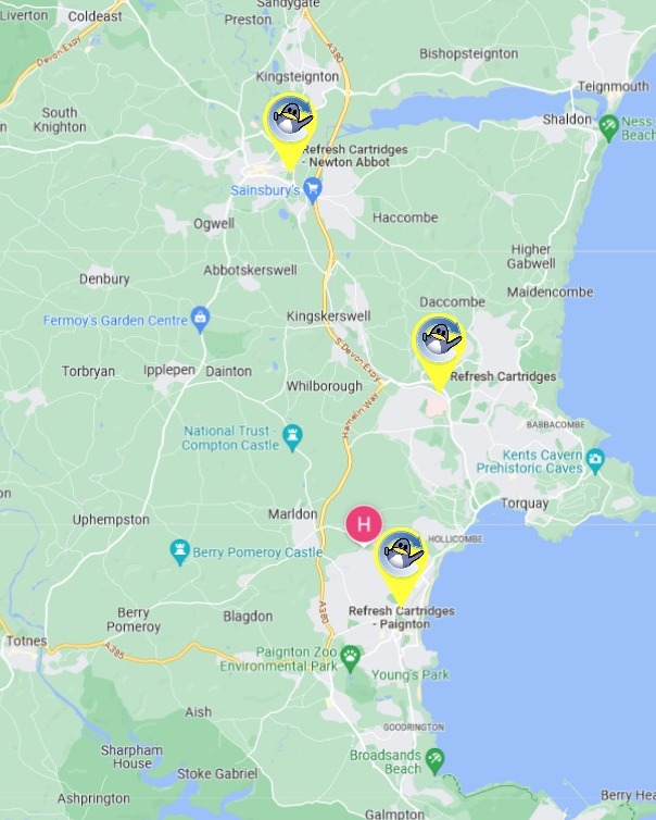 Refreshcarts's tweet image. Whether you're a business in need of bulk supplies or just hunting for that perfect ink for your home printer, look no further! We've got exactly what you need. 
Can't swing by in person? No problem! Just call us on📞 01803 449339 or Check out our website refreshcartridges.co.uk