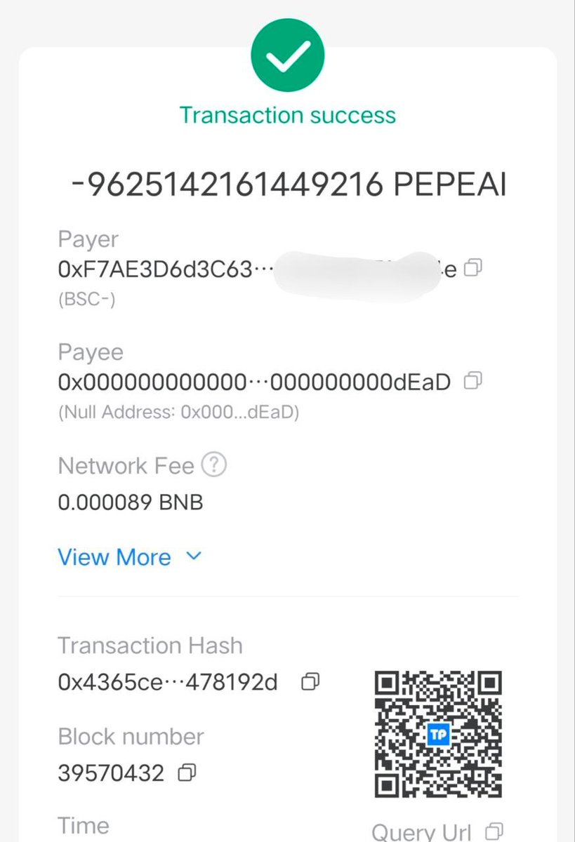 The repurchase and destruction plan is in progress. Today we repurchased and destroyed PEPEAI worth $20,000. Keep an eye on your money. Next week we will log in to more trading centers and PEPEAI will rush to the moon!