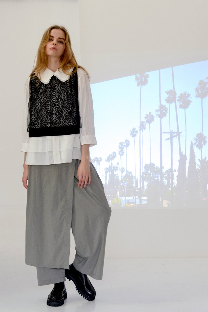 hakkapress's tweet image. 【H.A.K】2024 A&amp;amp;W Collection『 Blue Reminiscence 』着心地のよいデニムやスウェット素材を使用したアイテムと、エアリーで上品な素材やH.A.Kらしいプリント、ジャカードを取り入れたスタイリングを提案します。⇒x.gd/V05Hg 
#hak 
#prefall24 
#秋冬新作