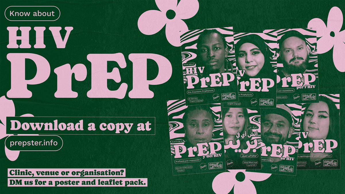 Brand new multilingual HIV PrEP booklets - just out! In Arabic, English, Italian, Polish, Portuguese &amp; Spanish. 

Download at prepster.info/resources/#boo…

Produced in a unique collaboration with <a href="/LondonMet_TI/">Trans_Int at Ldn Met</a> <a href="/TheLoveTankCIC/">The Love Tank</a>