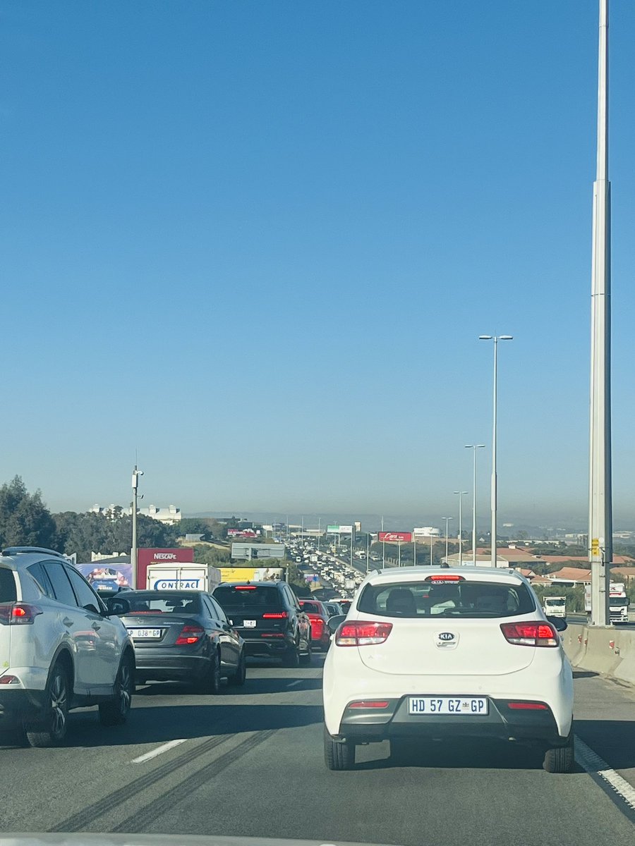 N1 Midrand is a nightmare for motorists this morning.