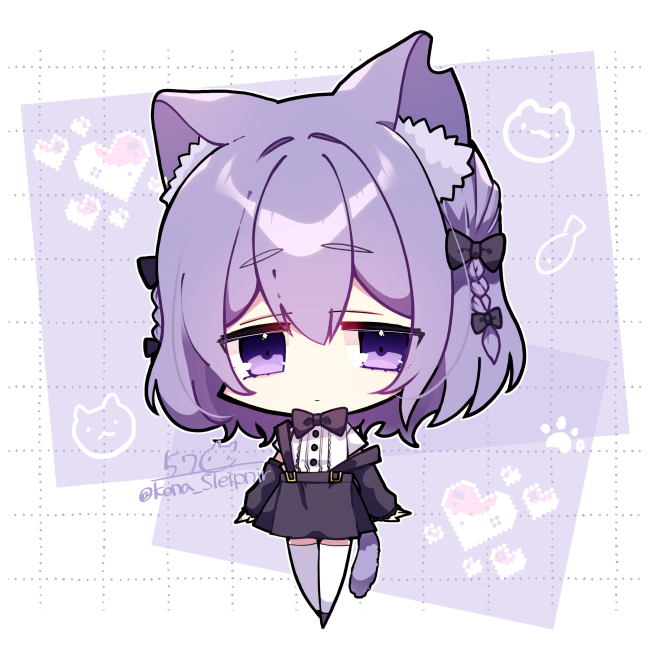 「猫耳ちゃん 」|57(こな)のイラスト