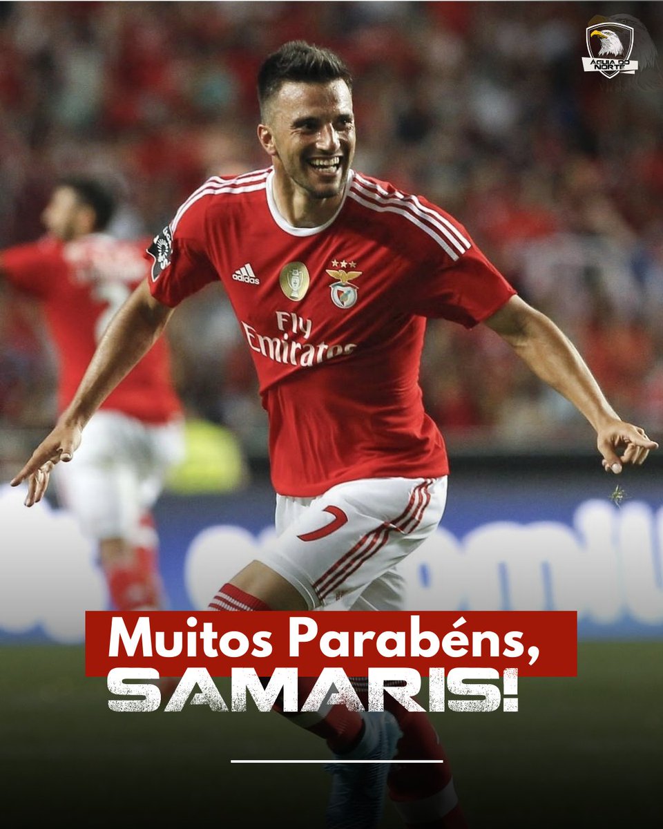 Parabéns Samaris! 🎊🎂🍾🎉

Um de nós. 🔴⚪🦅