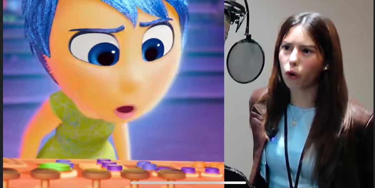 News5PH's tweet photo. Kumasa sa voice acting si #KendraKramer nang subukang maging voice actor ni #Joy, isa sa mga karakter sa Pixar film na “Inside Out 2.” #News5
📸: Walt Disney Studios https://t.co/56hZ4Euyz9