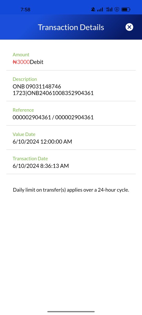 ikezxx's tweet photo. @fidelitybankplc 
Please am yet to receive a reversal for this transaction https://t.co/bYd3NhphYv