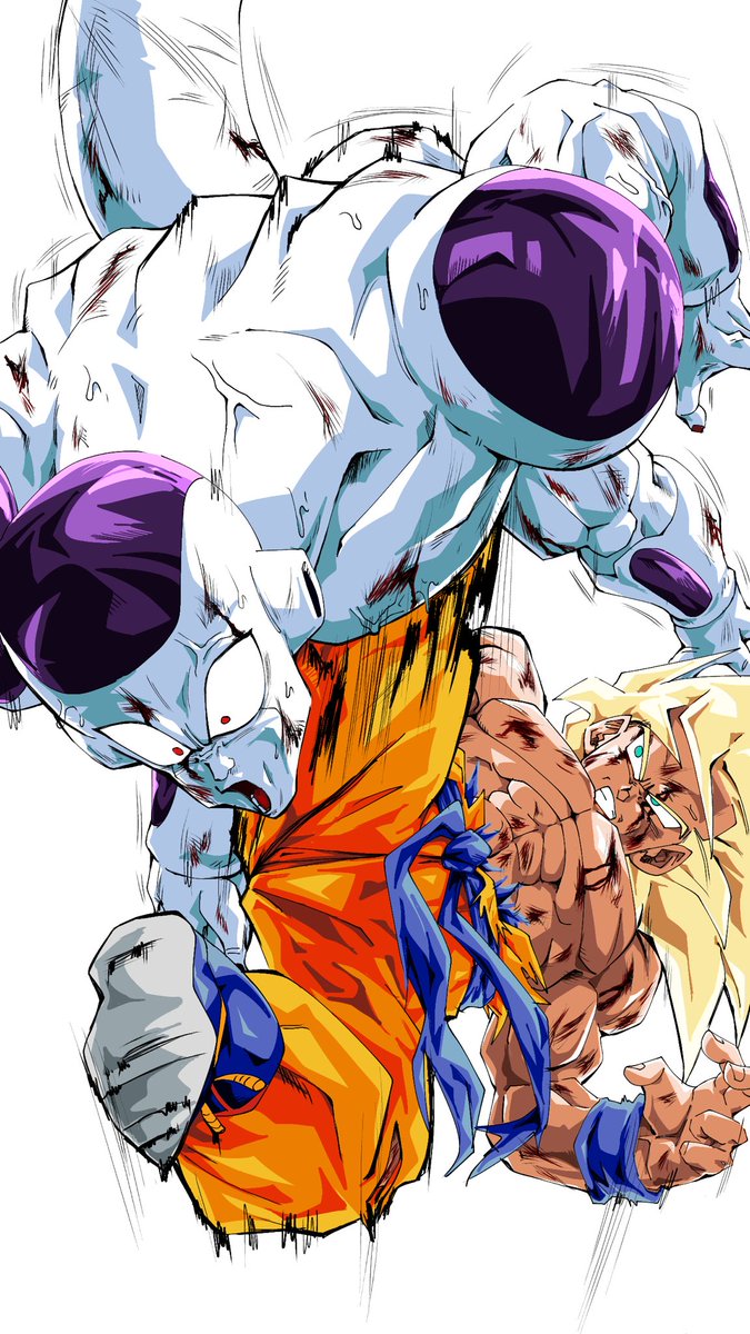 好評だったのでカラーバージョンもどうぞ #ドラゴンボール #悟空