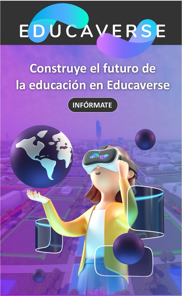 i.mtr.cool/qtehiqioix 
🌐 Explora el futuro de la educación con #Educaverse, un metaverso educativo único que transforma la forma de aprender y enseñar. 🎓✨