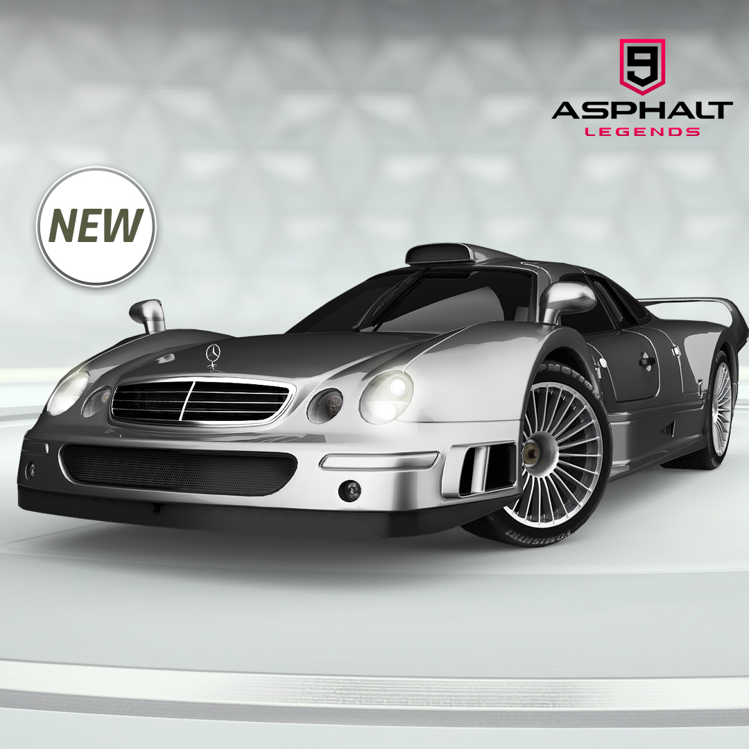 アスファルト9: Legends』でMercedes Benz CLK-GTRをゲットする